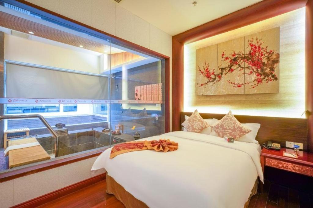 Suzhou Phoenix Hotspring Resort Zhangjiagang Bagian luar foto