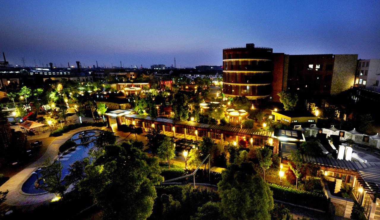 Suzhou Phoenix Hotspring Resort Zhangjiagang Bagian luar foto